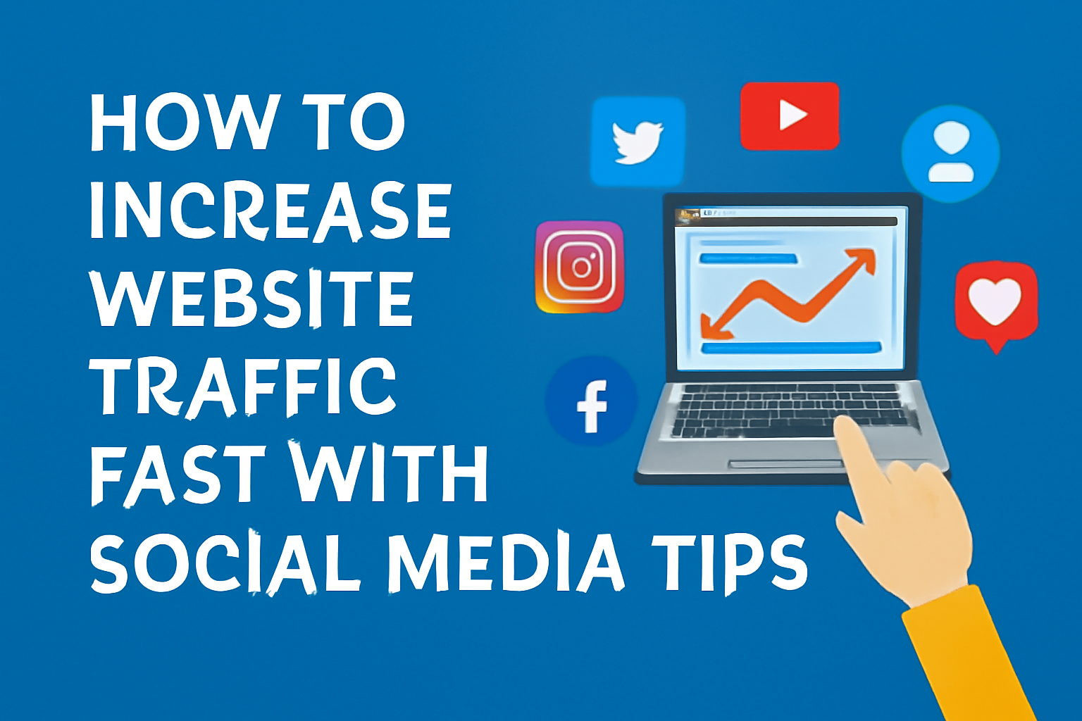 How to Increase Website Traffic Fast With These Social Media
