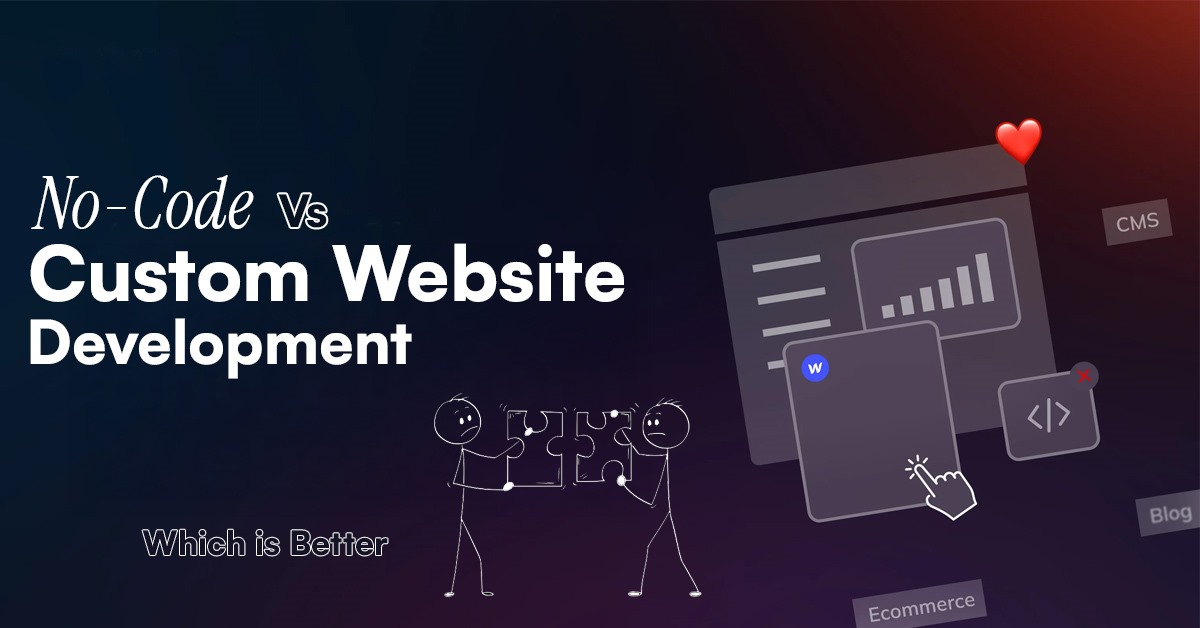 No-Code vs Custom Website Development: Which is Better?